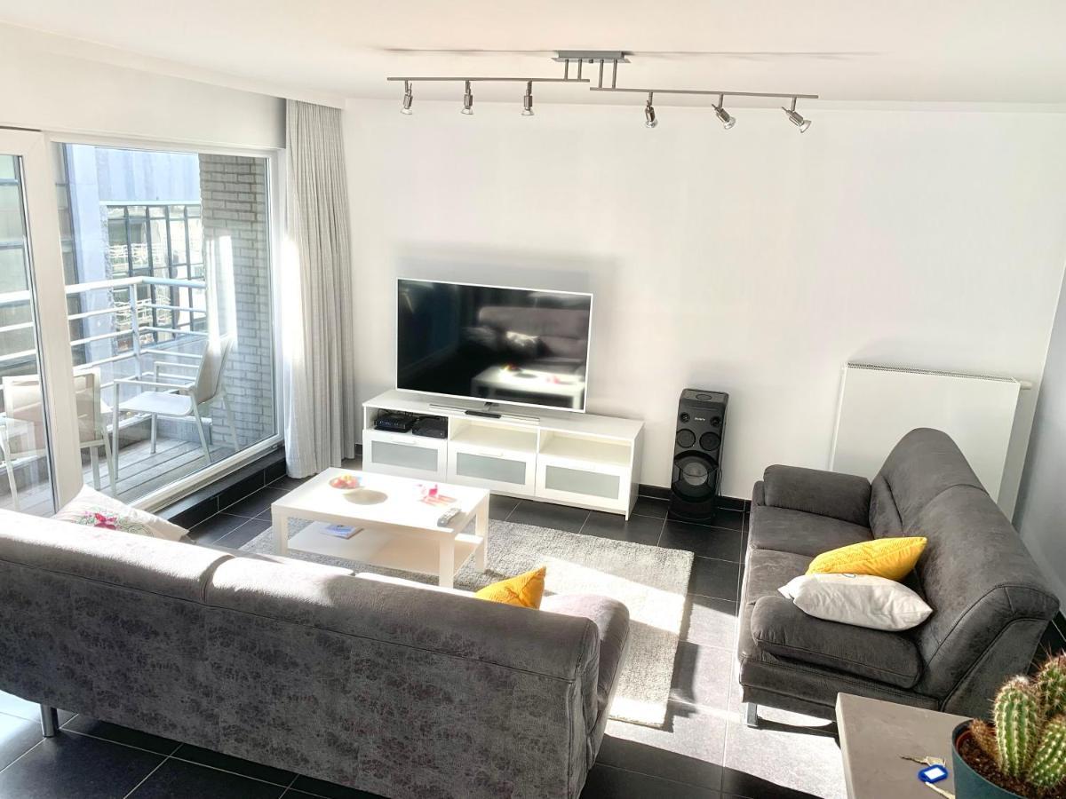 Vakantieappartement Emiel Centrum Oostende Met Garage Eksteriør billede