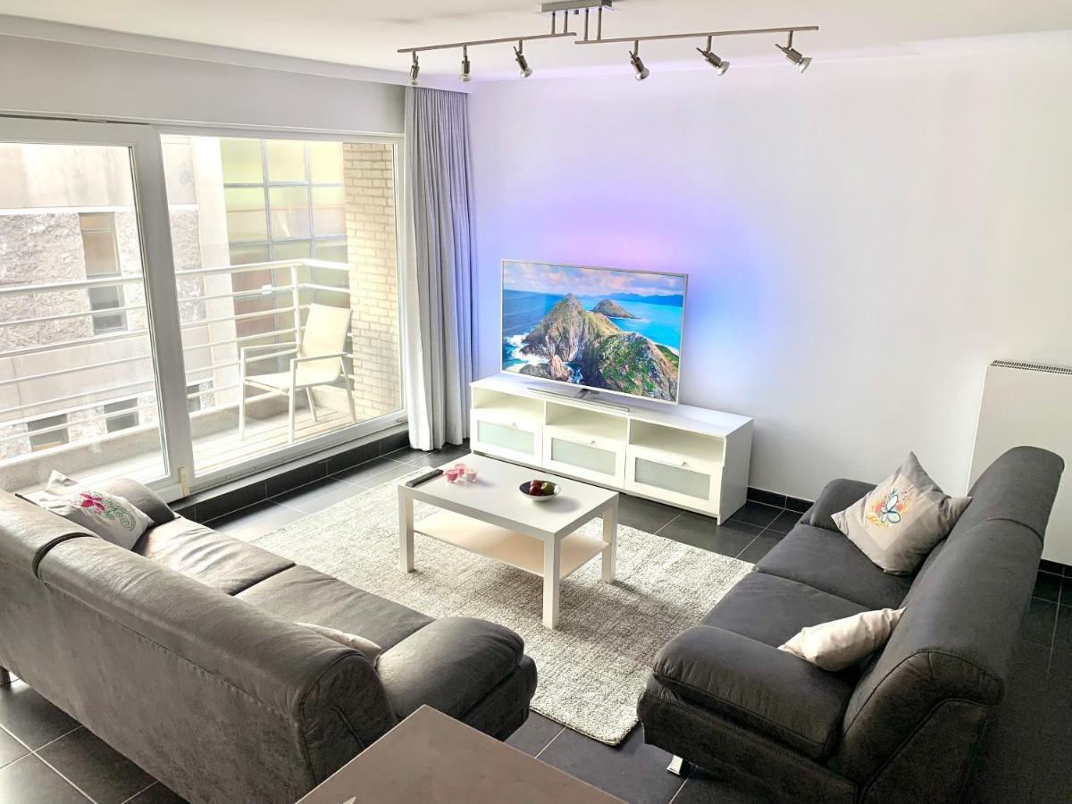 Vakantieappartement Emiel Centrum Oostende Met Garage Eksteriør billede