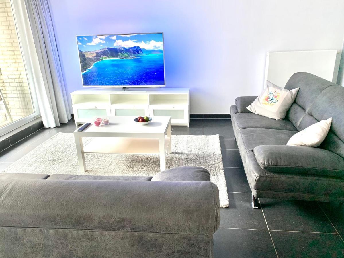 Vakantieappartement Emiel Centrum Oostende Met Garage Eksteriør billede