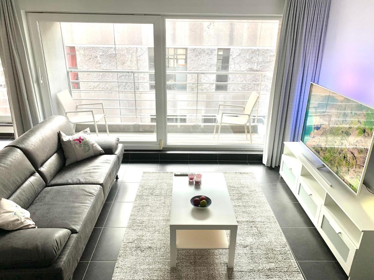 Vakantieappartement Emiel Centrum Oostende Met Garage Eksteriør billede